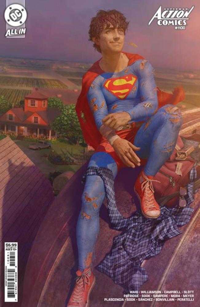 Action Comics #1100 Cover E Rahzzah Card Stock Variant (DC K.O.) (NM)