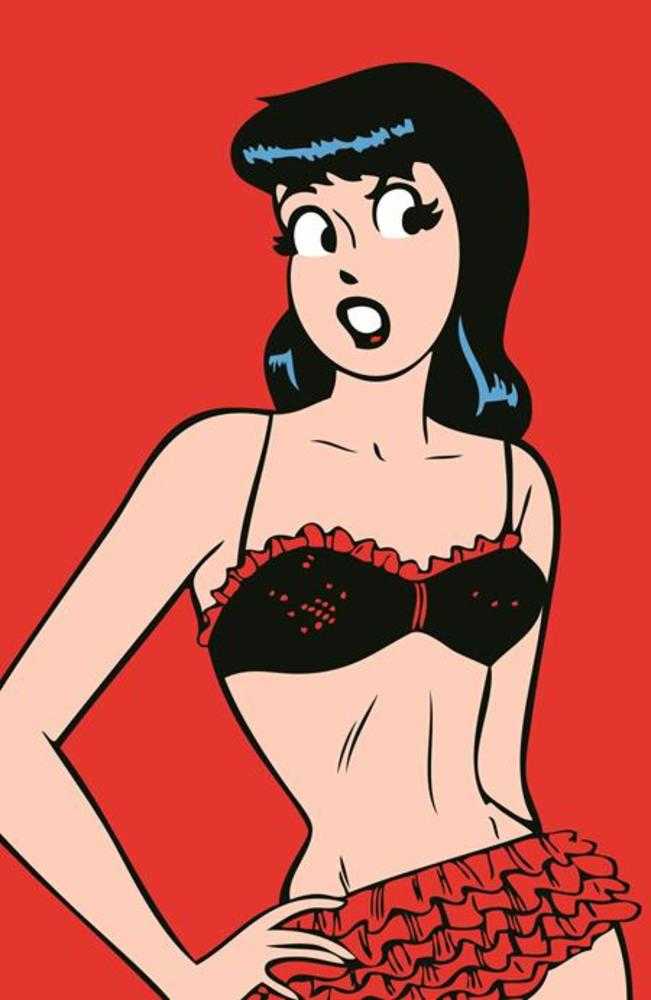 Archie Comics 85th Anniversary Presents Betty & Veronica Swimsuit Special (One Shot) Cover F Dan Decarlo Red Foil Veronica Pin Up Variant (NM)