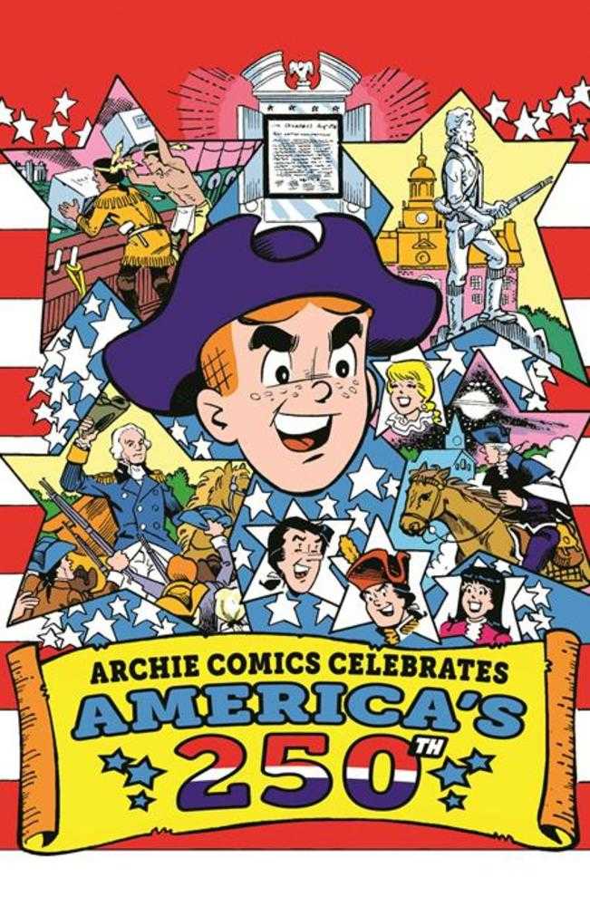 Archie Comics Celebrates Americas 250th (One Shot) Cover B Stan Goldberg Life With Archie Retro Full Art Variant (NM)