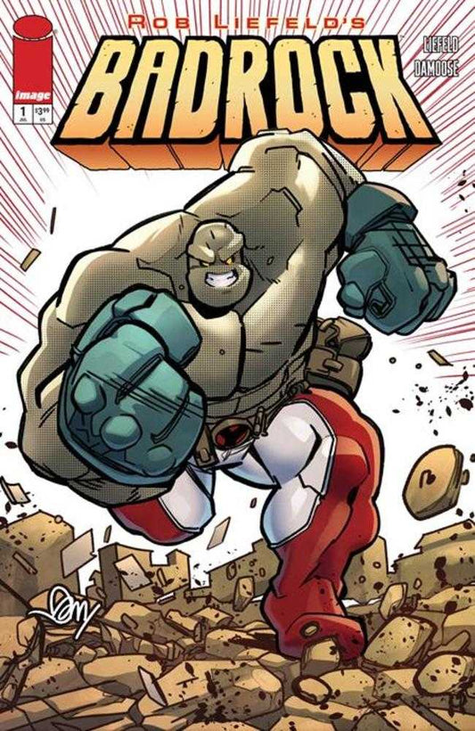 Badrock #1 Cover E Seth Damoose Variant (NM)