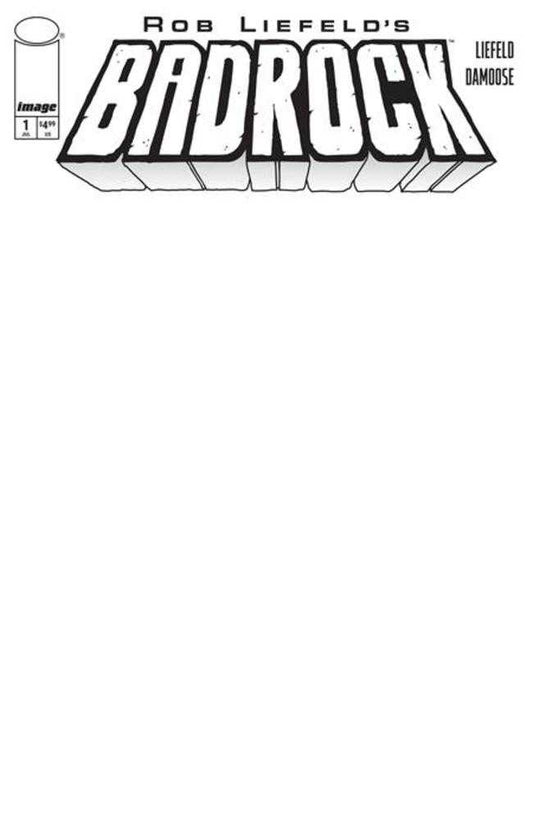Badrock #1 Cover F Blank Sketch Variant (NM)