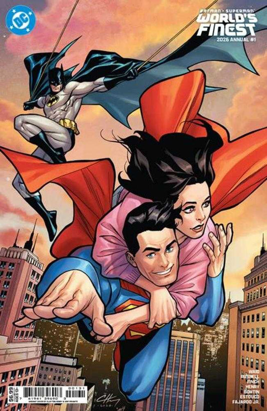 Batman Superman Worlds Finest 2026 Annual #1 (One Shot) Cover C Clayton Henry Card Stock Variant (NM)