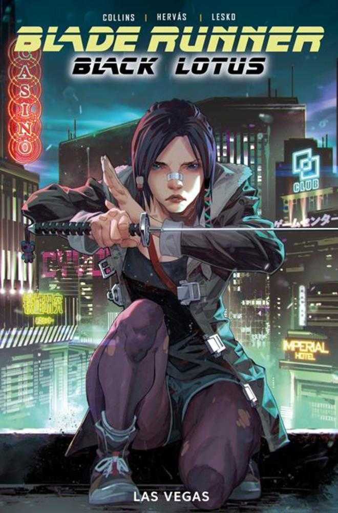 Blade Runner Black Lotus Las Vegas TPB Volume 01 Direct Market Edition Kael Ngu Cover (NM)