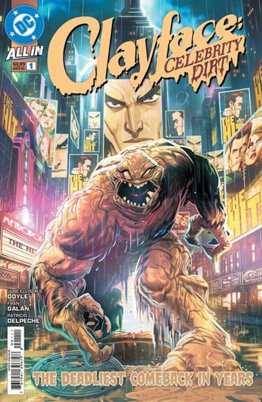 Clayface Celebrity Dirt #1 (Of 6) Cover A Fran Galan (NM)