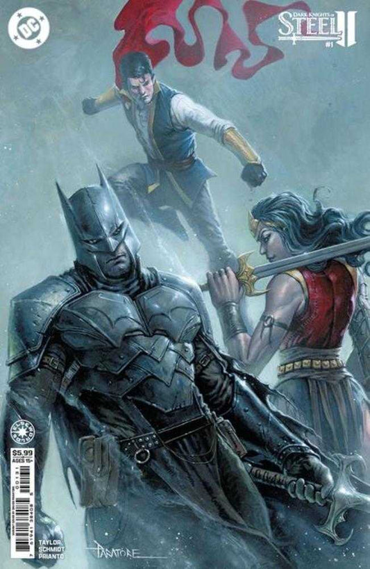 Dark Knights Of Steel II #1 (Of 12) Cover C Davide Paratore Card Stock Variant (NM)