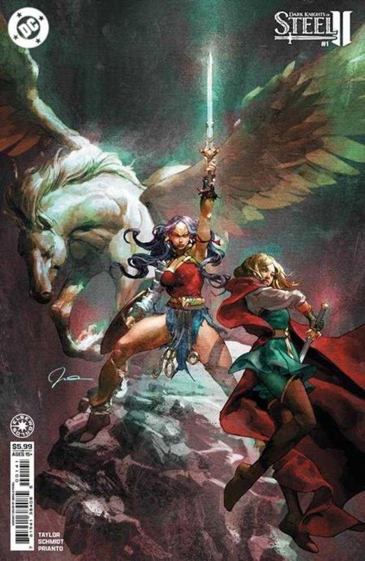 Dark Knights Of Steel II #1 (Of 12) Cover D Gerald Parel Card Stock Variant (NM)