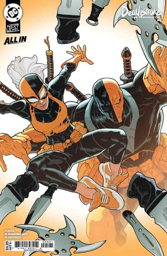 Deathstroke The Terminator #5 Cover B Jeff Spokes Card Stock Variant (NM)