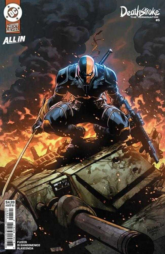 Deathstroke The Terminator #5 Cover D Carlo Pagulayan Card Stock Variant (NM)