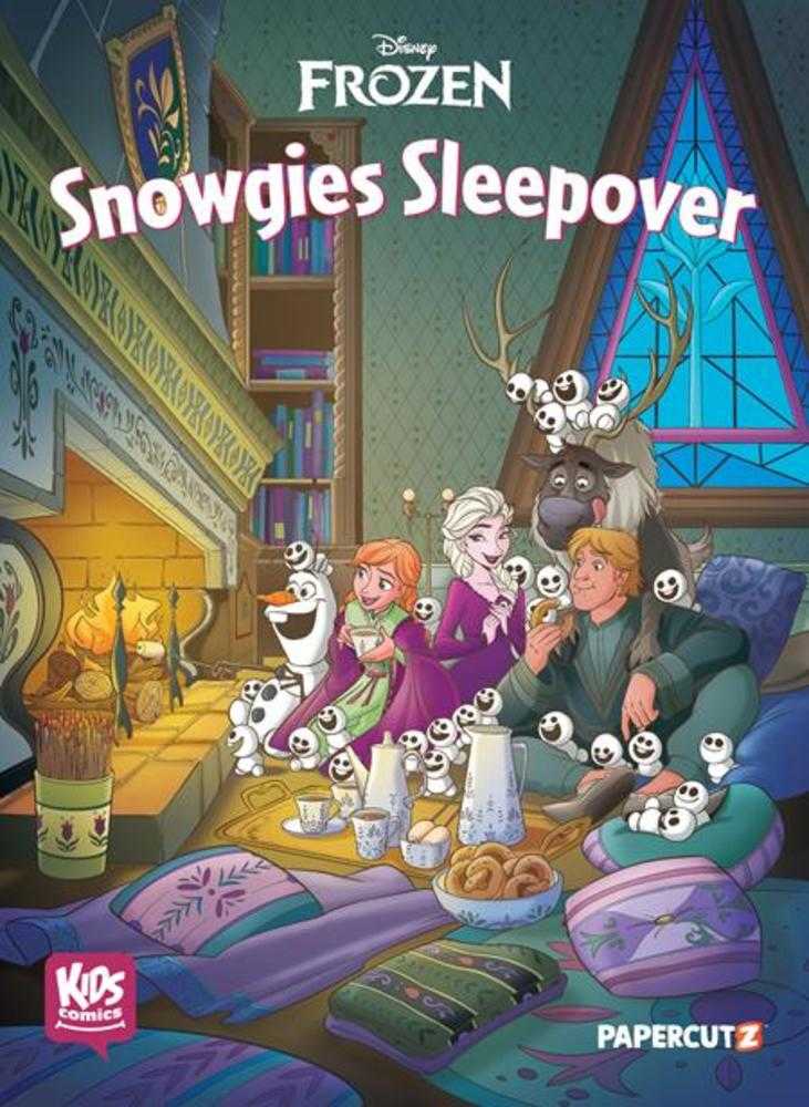 Disney Kids Comics Hardcover Frozen Snowgies Sleepover (NM)