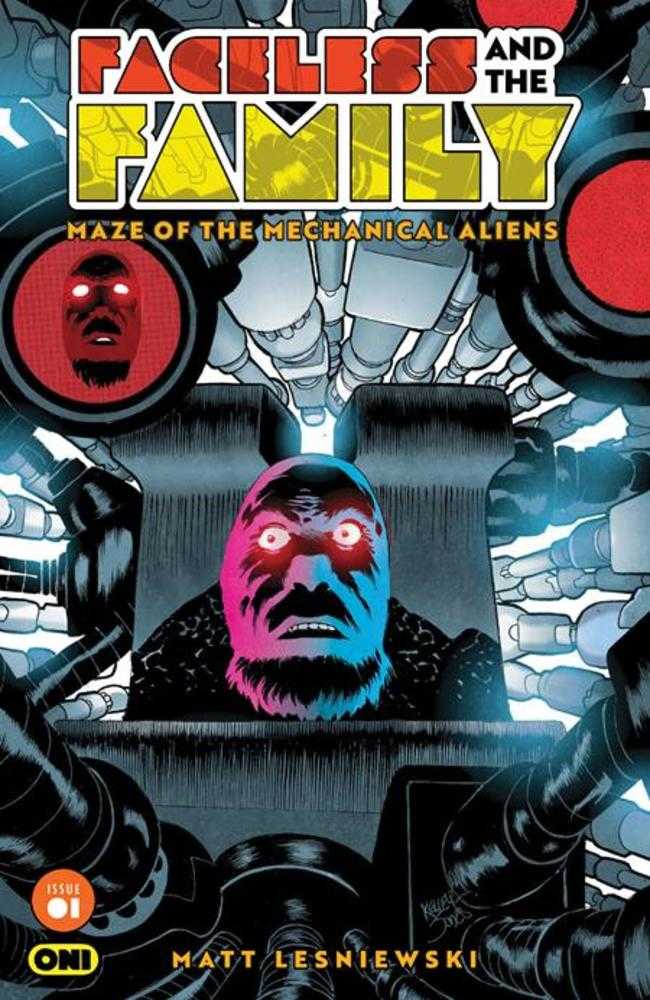 Faceless And The Family Maze Of The Mechanical Aliens #1 (Of 4) Cover B Kelley Jones Variant (NM)
