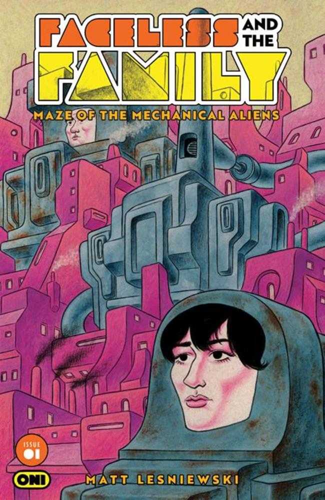 Faceless And The Family Maze Of The Mechanical Aliens #1 (Of 4) Cover C Noah Bailey Variant (NM)