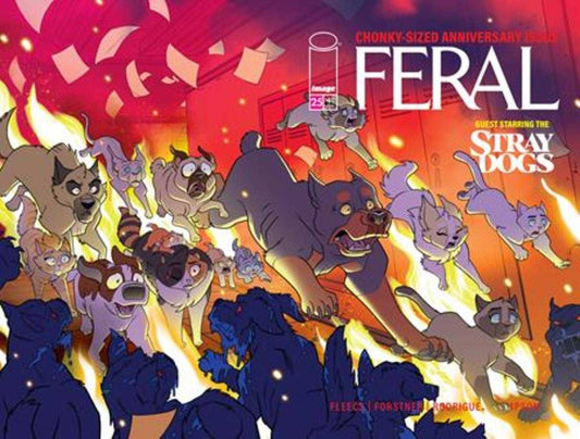 Feral #25 Cover A Tony Fleecs & Trish Forstner Wraparound (NM)