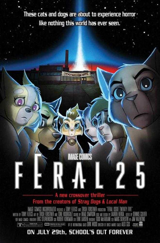 Feral #25 Cover B Tone Rodriguez & Allen Passalaqua Faculty Homage Variant (NM)