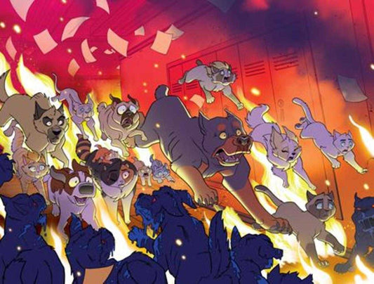Feral #25 Cover F Trish Forstner & Tone Rodriguez Foil Wraparound Variant (NM)