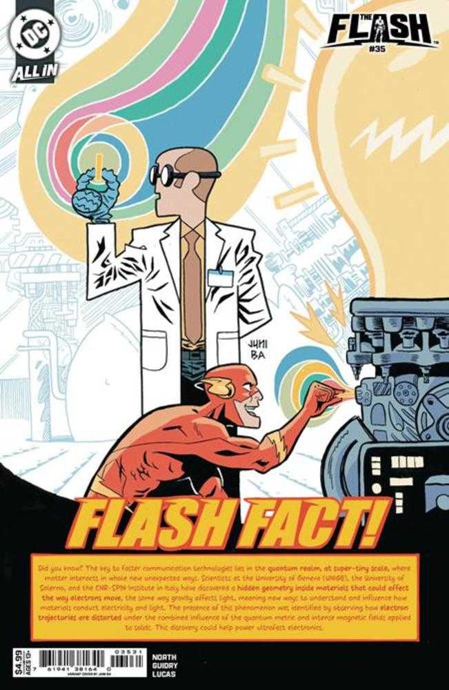 Flash #35 Cover C Juni Ba Card Stock Variant (NM)