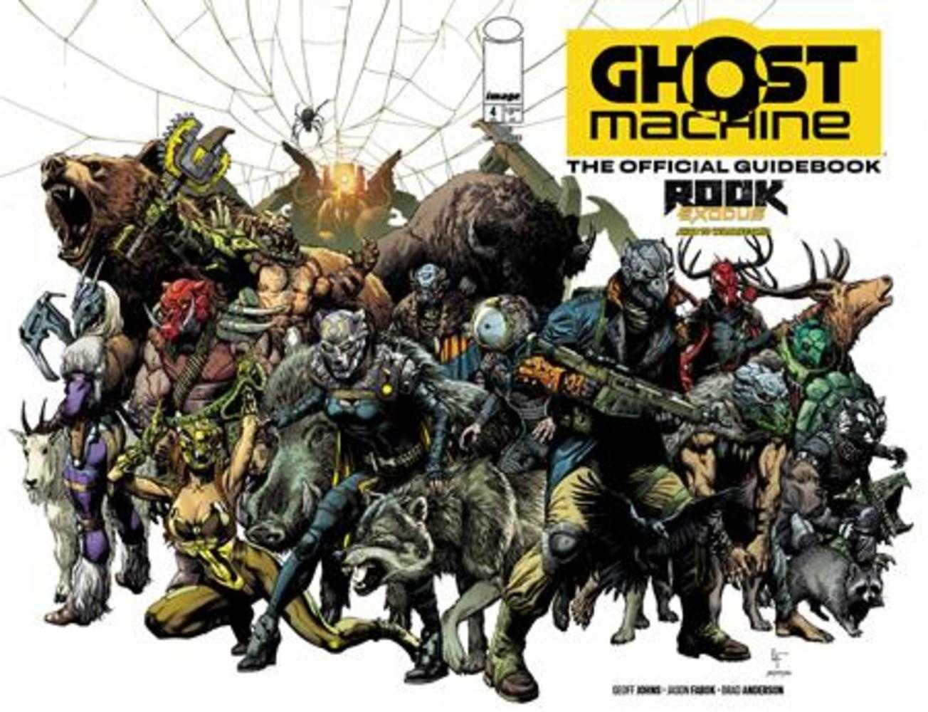 Ghost Machine The Official Guidebook #4 (Of 5) Cover A Gary Frank & Brad Anderson Wraparound (NM)