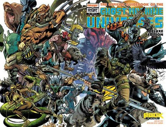 Ghost Machine The Official Guidebook #4 (Of 5) Cover B Bryan Hitch & Brad Anderson Wraparound Variant (NM)