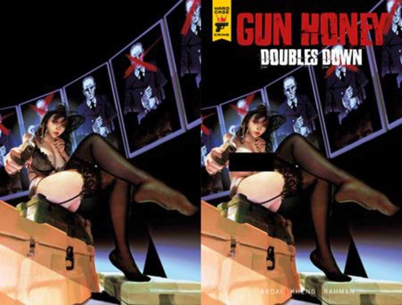 Gun Honey Doubles Down #2 (Of 4) Cover H Seage Wraparound Nude/Clothed Bagged Variant (Mature) (NM)