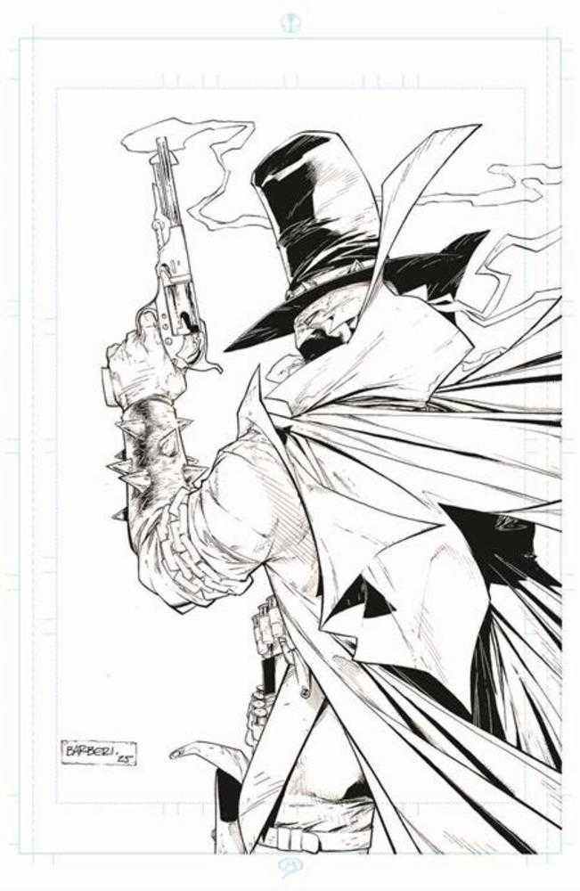 Gunslinger Spawn #56 Cover B Carlo Barberi Raw Art Variant (NM)