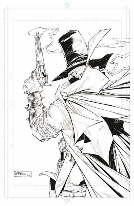 Gunslinger Spawn #56 Cover B Carlo Barberi Raw Art Variant (NM)