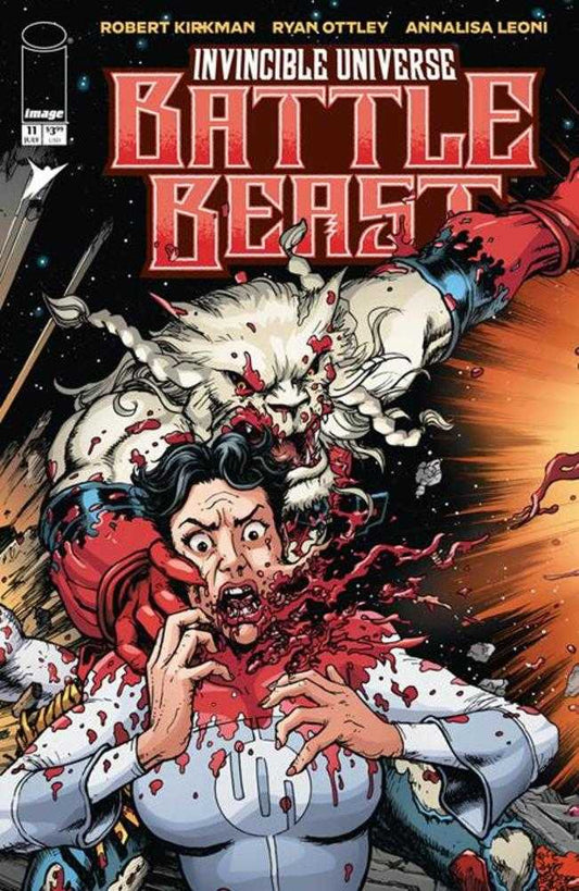 Invincible Universe Battle Beast #11 Cover C 1:10 Chris Burnham & Brian Reber Connecting Variant (NM)