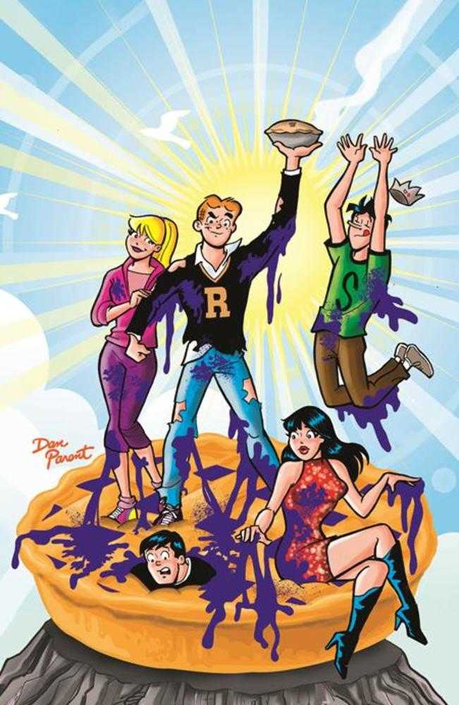 Jughead Piemageddon (One Shot) Cover G Dan Parent Foil Full Art Variant (NM)