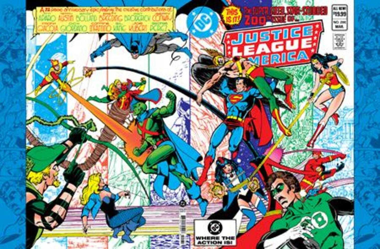 Justice League Of America #200 Facsimile Edition Cover C George Perez Foil Variant (NM)