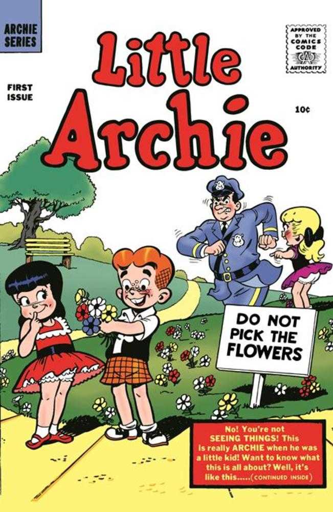 Little Archie #1 Facsimile Cover D Bob Bollng Foil Variant (NM)