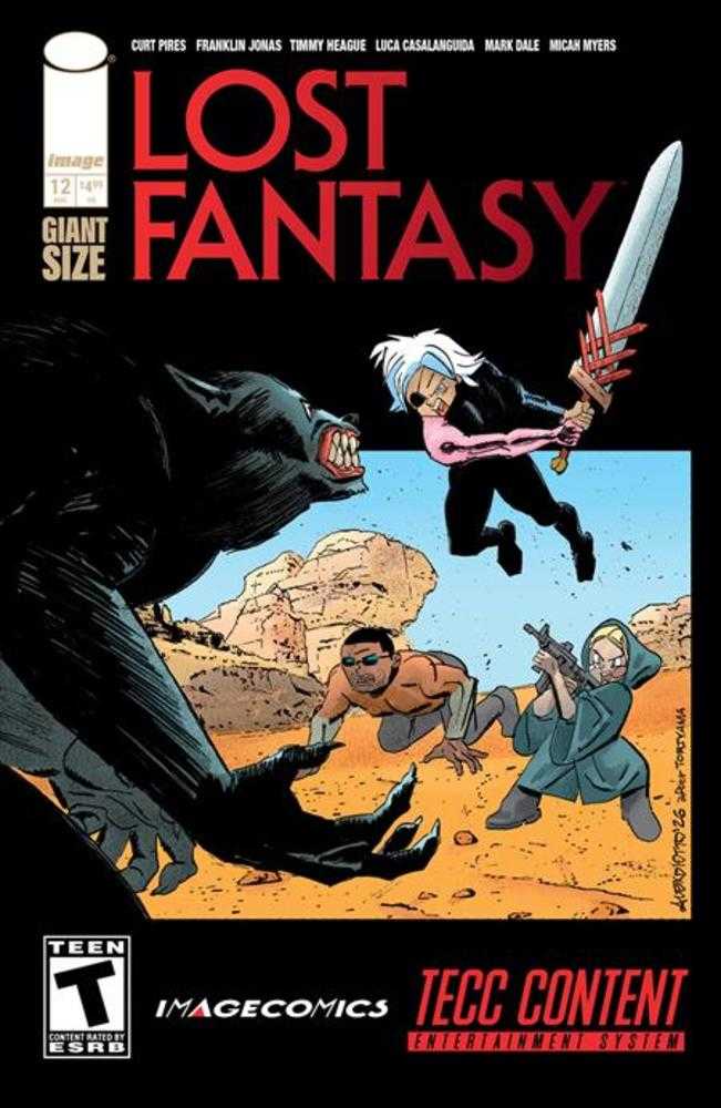 Lost Fantasy #12 Cover B Alex Diotto Variant (NM)