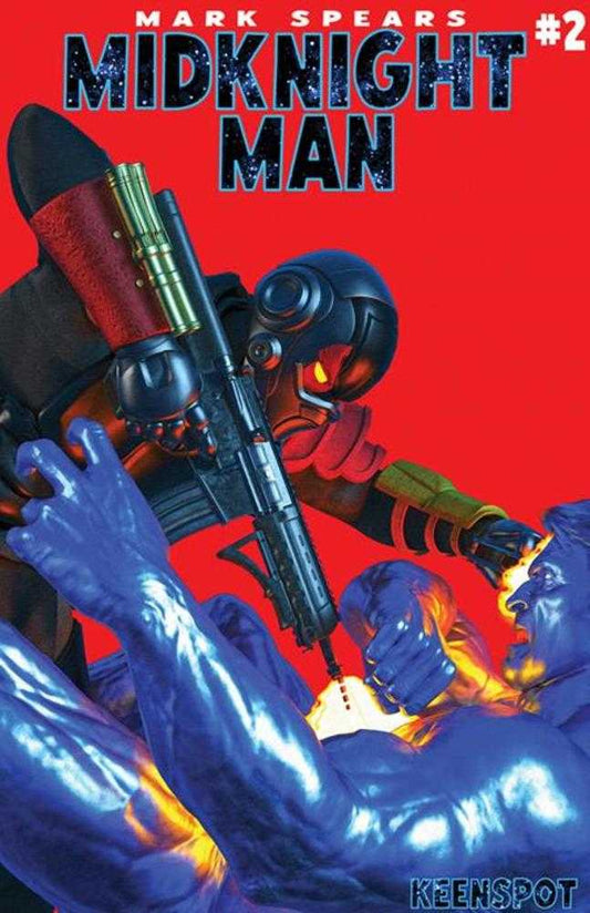 Mark Spears Midknight Man #2 Cover B Mark Spears Stay Down Variant (NM)