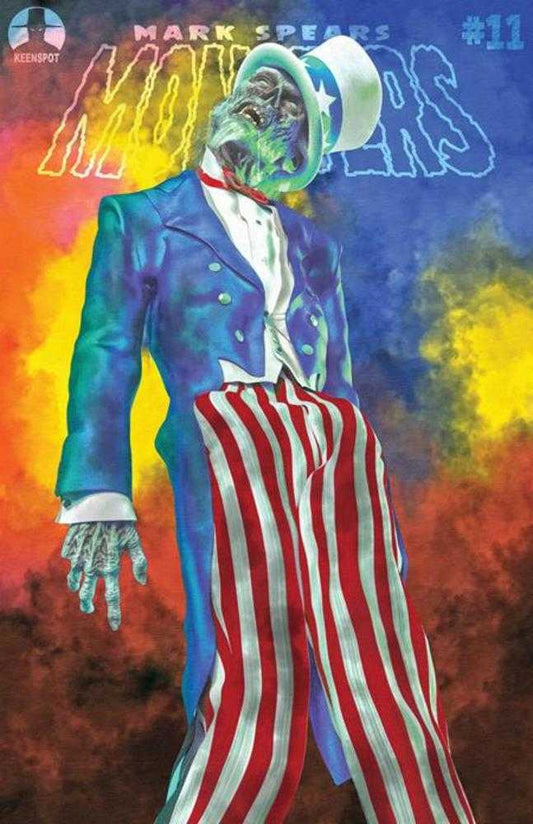 Mark Spears Monsters #11 Cover D Mark Spears Red White & Dead Variant (NM)