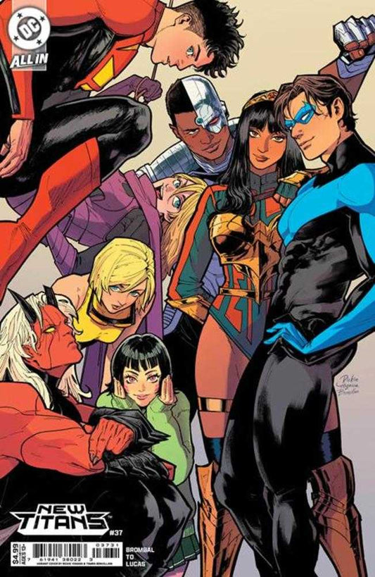 New Titans #37 Cover C Rickie Yagawa Card Stock Variant (NM)