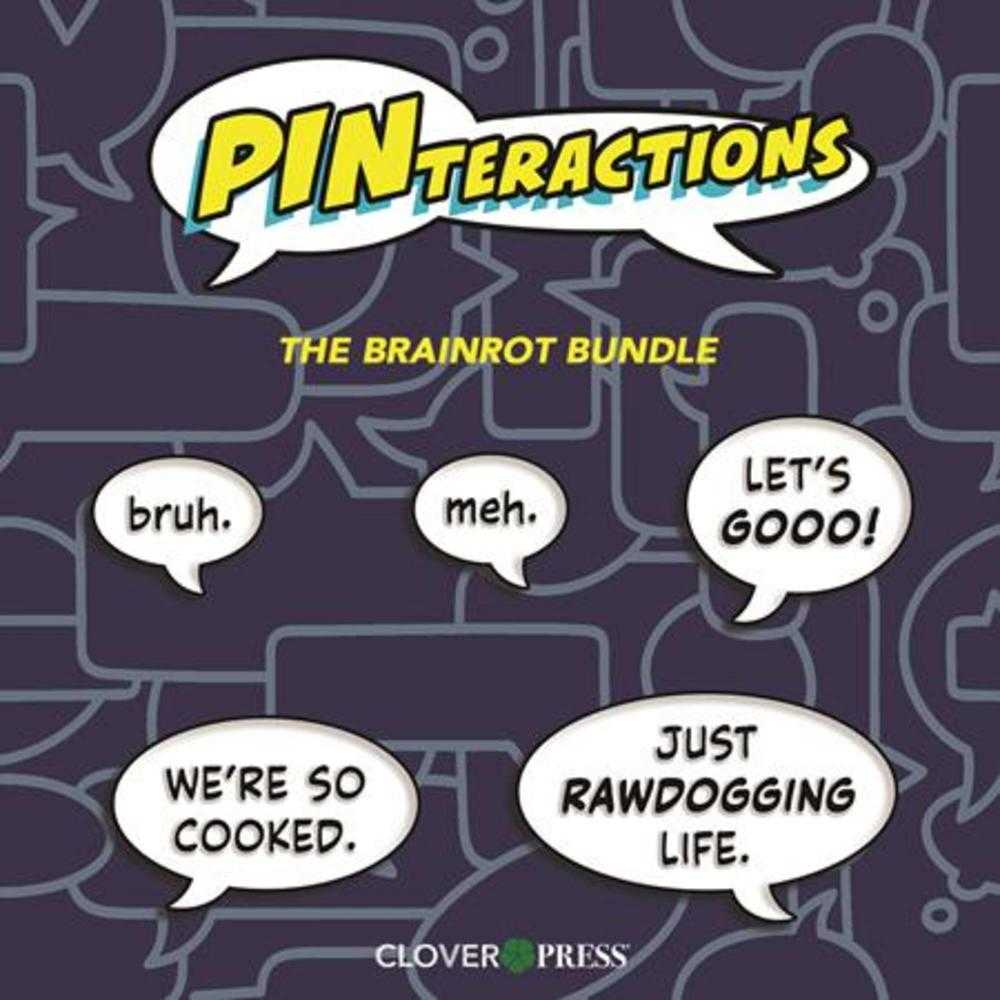 Pinteractions The Brainrot Enamel Pin (Set Of 5) (NM)