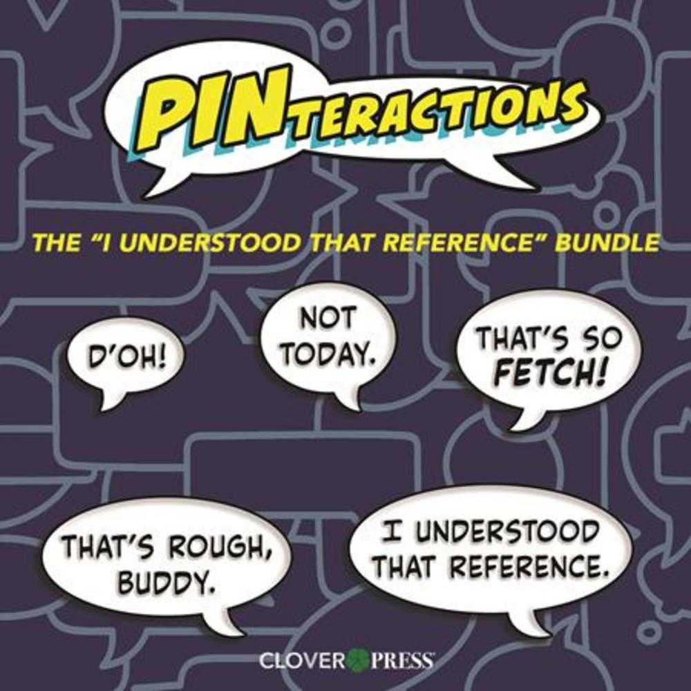 Pinteractions The I Understood That Reference Enamel Pin (Set Of 5) (NM)