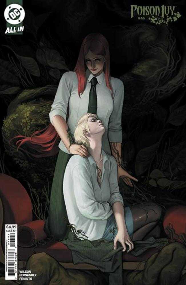 Poison Ivy #46 Cover D Manny Vincent Carbonilla Card Stock Variant (NM)