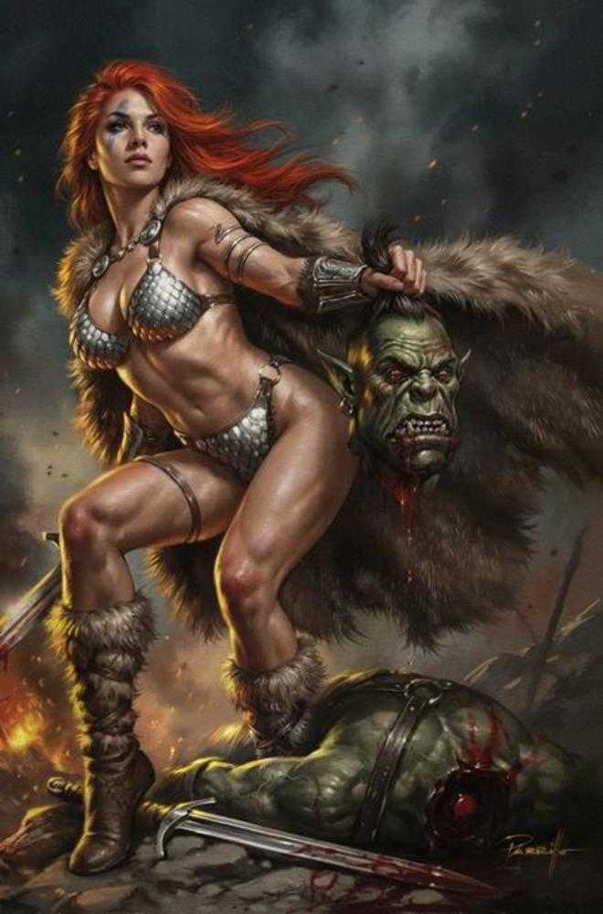 Red Sonja She Devil With A Sword #3 Cover J Inc 1:15 Lucio Parrillo Full Art Variant (NM)