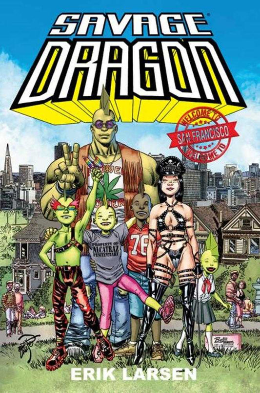 Savage Dragon Welcome To San Francisco TPB (Mature) (NM)