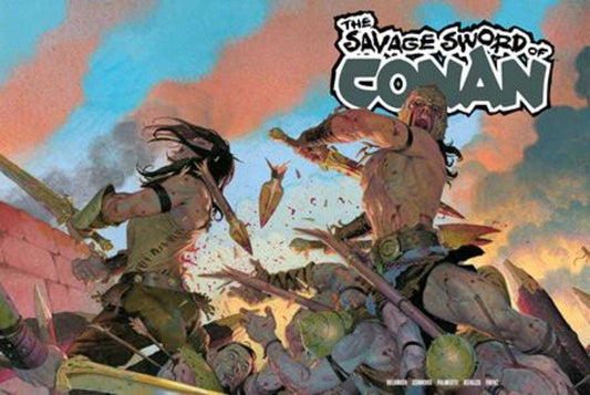 Savage Sword Of Conan #15 Cover D Esad Ribic Wraparound Cardstock Variant (Mature) (NM)