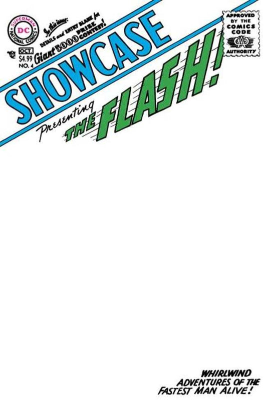 Showcase #4 Facsimile Edition Cover B Blank Card Stock Variant (NM)