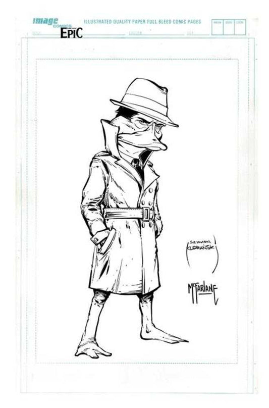 Something Epic #13 Cover B Szymon Kudranski & Todd McFarlane Raw Art Variant (NM)