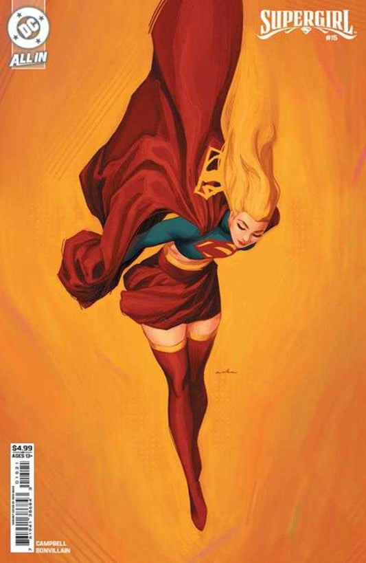Supergirl #15 Cover B Kris Anka Card Stock Variant (The Reign Of The Superboys) (NM)