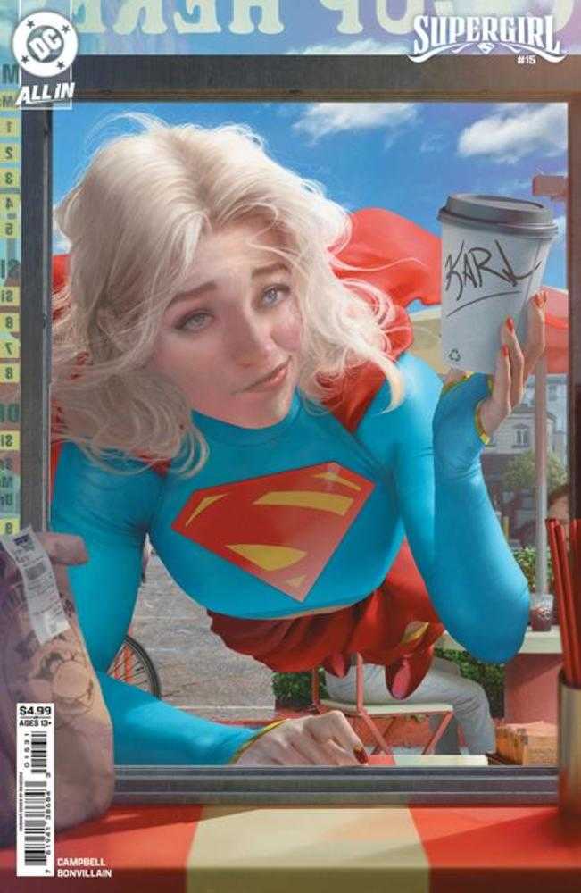 Supergirl #15 Cover C Rahzzah Card Stock Variant (The Reign Of The Superboys) (NM)