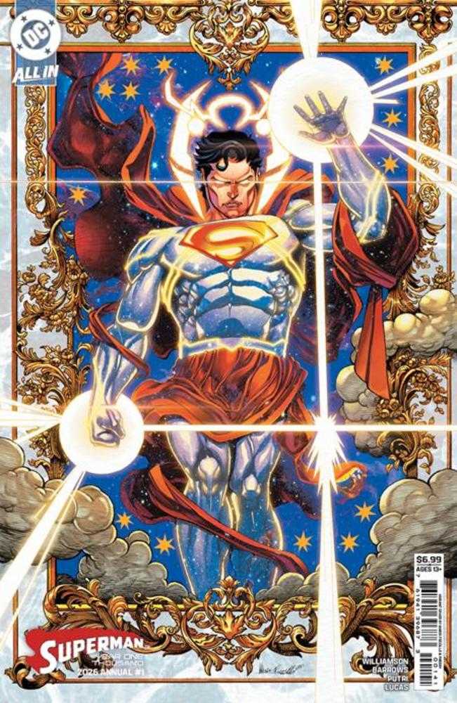 Superman Annual Year One Thousand #1 (One Shot) Cover D Mario Foccillo Card Stock Variant (DC K.O.) (NM)