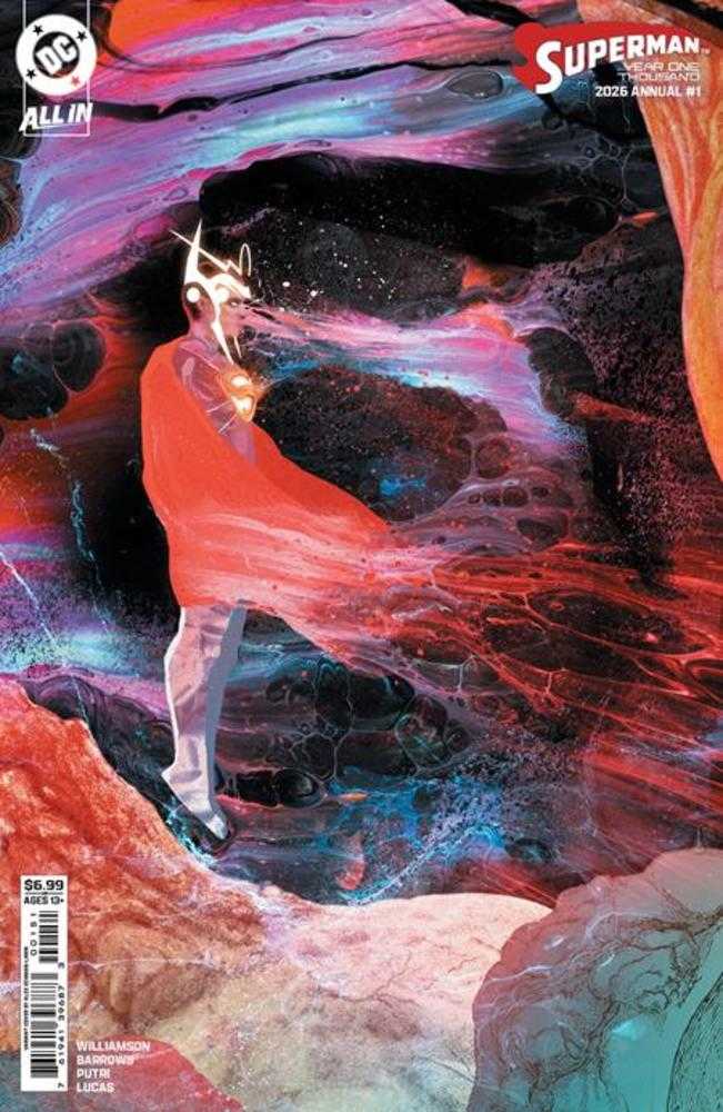 Superman Annual Year One Thousand #1 (One Shot) Cover E Alex Eckman Lawn Card Stock Variant (DC K.O.) (NM)