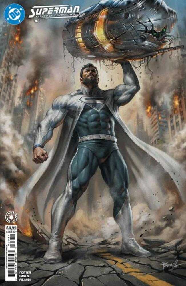 Superman Father Of Tomorrow #3 (Of 6) Cover C Lucio Parrillo Card Stock Variant (NM)