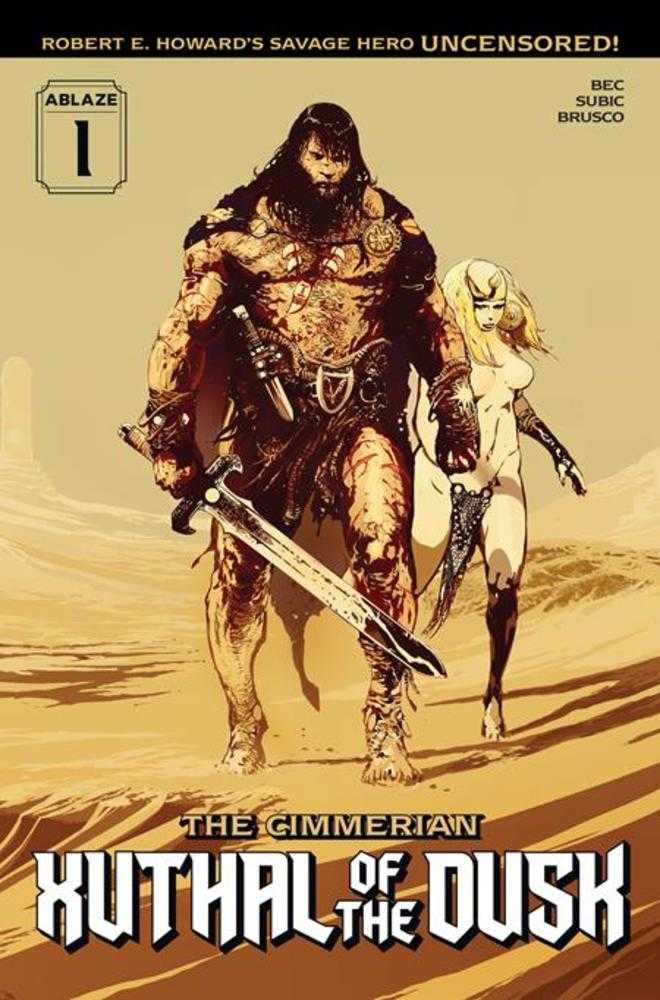 Cimmerian Xuthal Of The Dusk #1 (Of 3) Cover B Stevan Subic Variant (Mature) (NM)