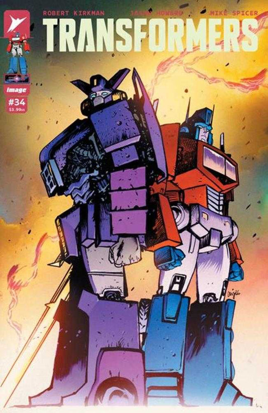 Transformers #34 Cover B Daniel Warren Johnson & Mike Spicer Variant (NM)