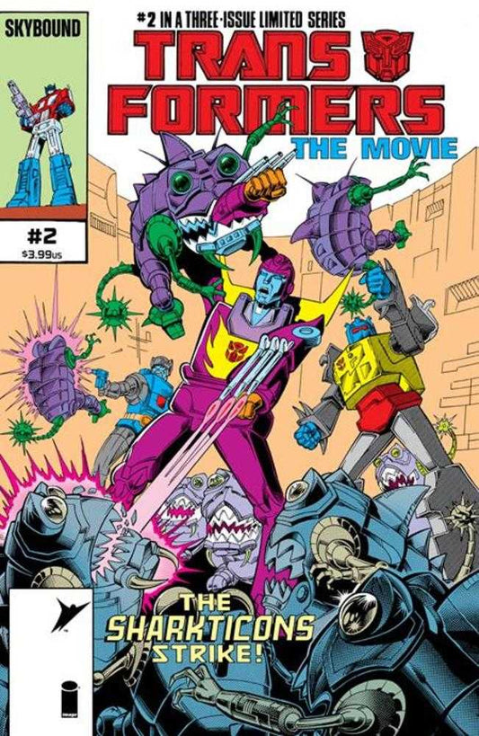 The Transformers The Movie 40th Anniversary Edition #2 (Of 3) Cover B Don Perlin & Ian Akin & Brian Garvey Variant (NM)