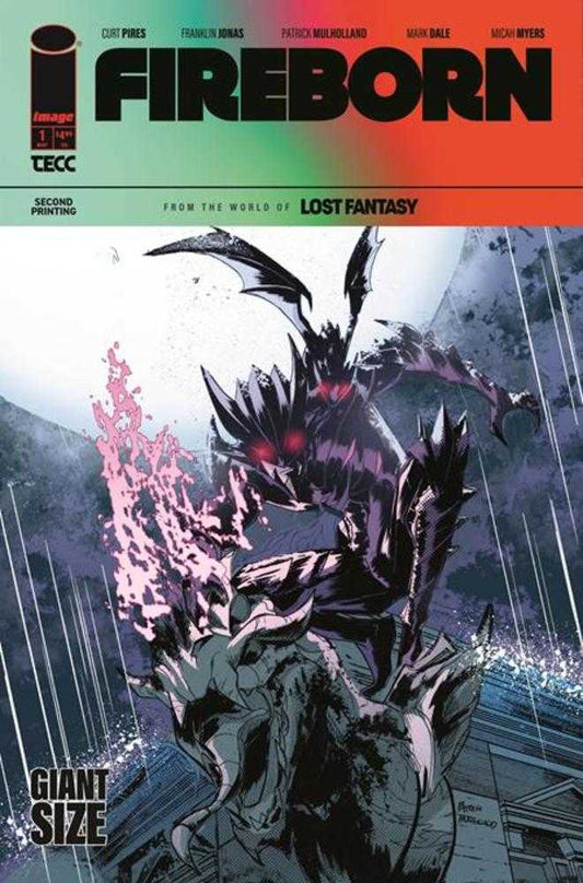 Fireborn #1 2nd Printing Cover A Patrick Mullholand (NM)