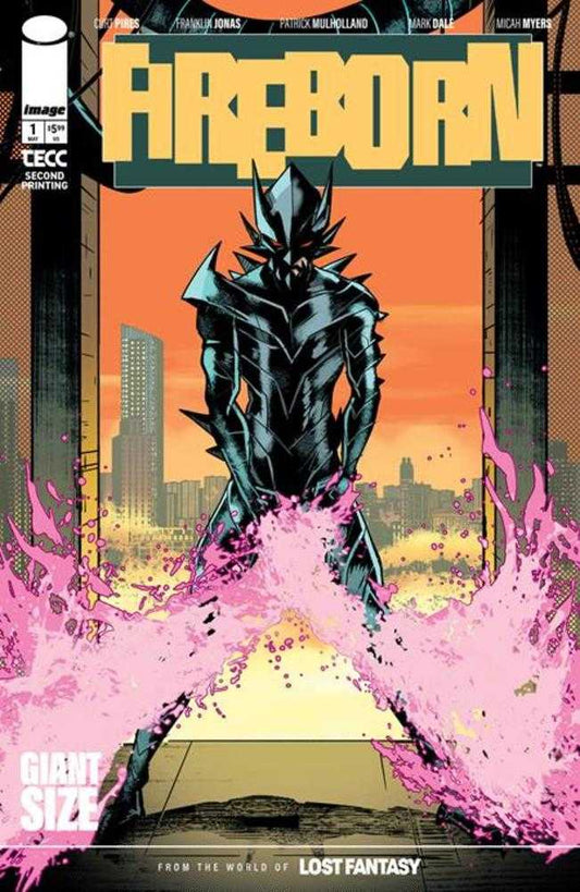 Fireborn #1 2nd Printing Cover B Patrick Mullholand Foil Absolute Batman Homage Variant (NM)